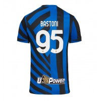 Inter Milan Alessandro Bastoni #95 Domáci futbalový dres 2024-25 Krátky Rukáv